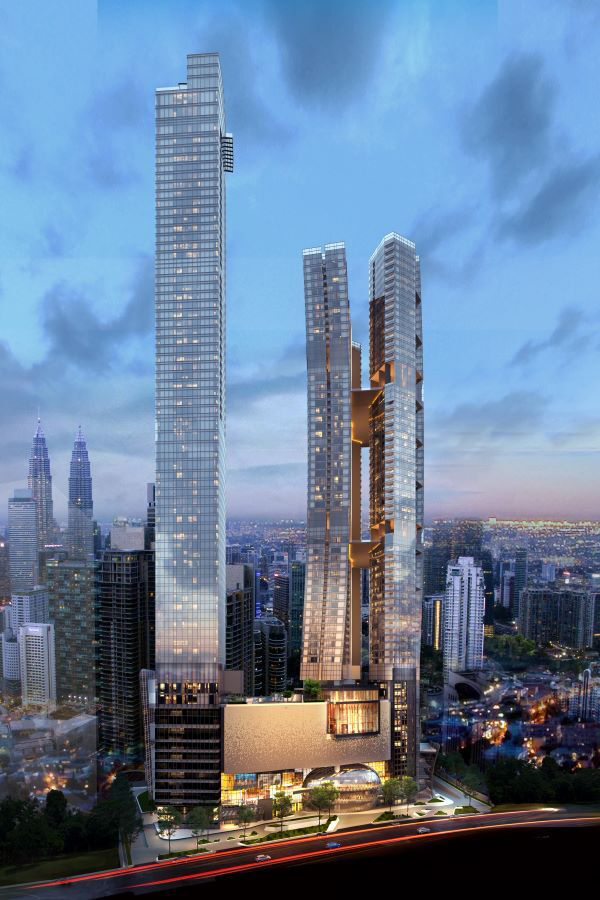 Iconic Modern Architecture in KL: 8 Conlay, The World’s Tallest Twisted Twin Residential Towers
