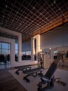 wellness fitness centre in branded residence to promote health
