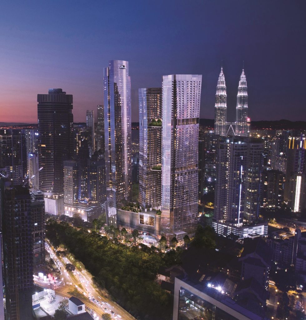 8 Conlay Kempinski Kuala Lumpur city night view 